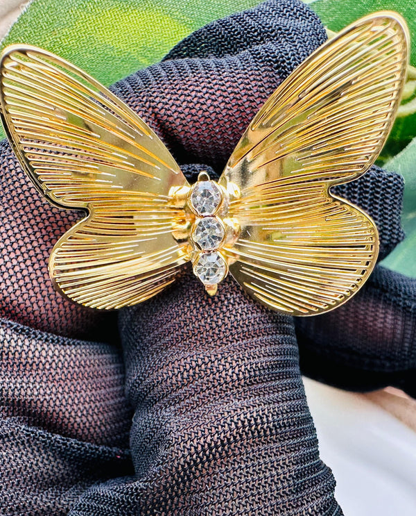 Rubela Butterfly adustable ring