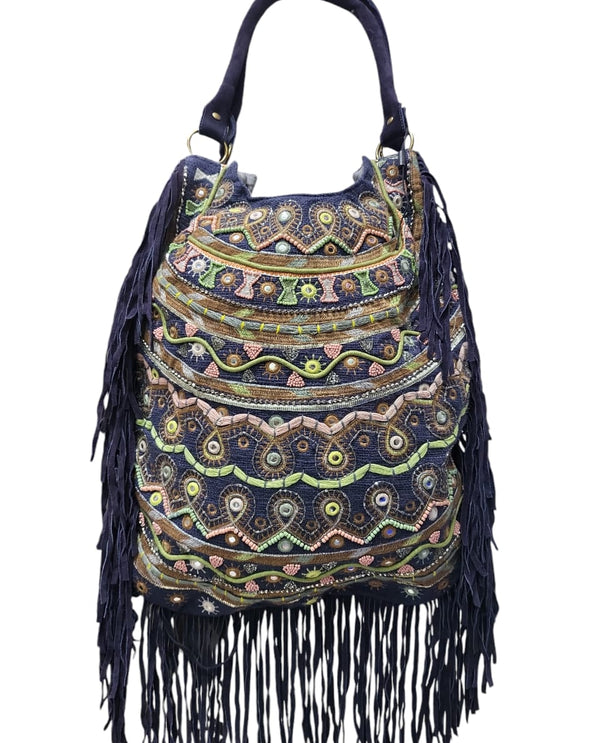 Artisanal Fringe Boho bag