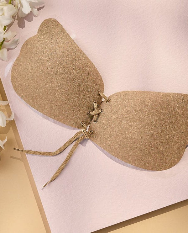 Butterfly silicon adhesive backless bra skin