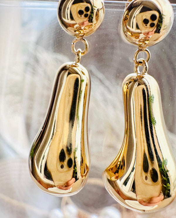 18k gold plated daily wear Julia earings