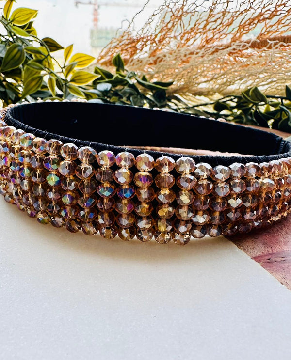 Exquisite Party hair band with fabric covering for extra comfort