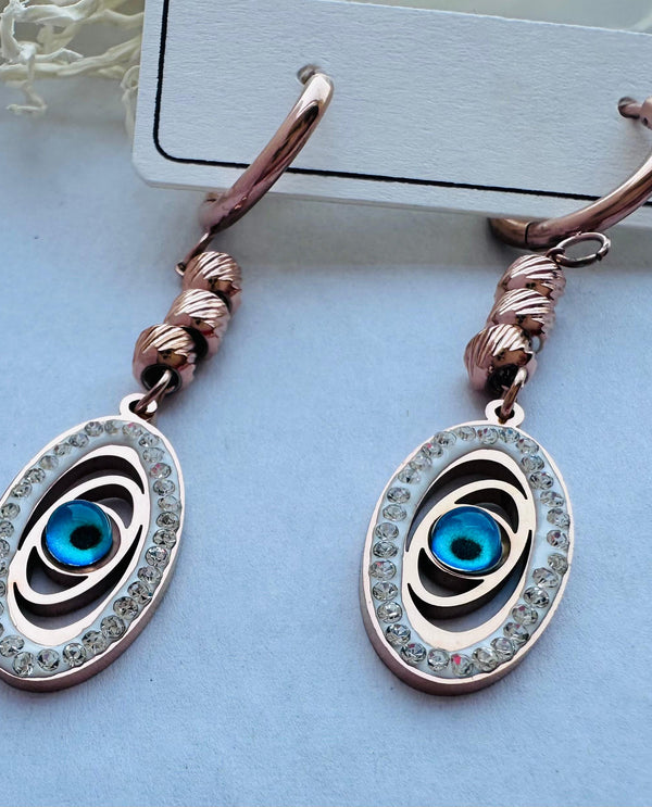 Evil eye CZ drops