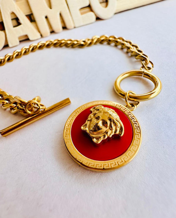 18k Gold plated Versace inspired bracelet